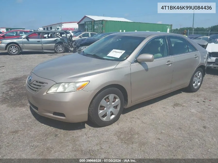 2009 Toyota Camry Le V6 VIN: 4T1BK46K99U084436 Lot: 39966028