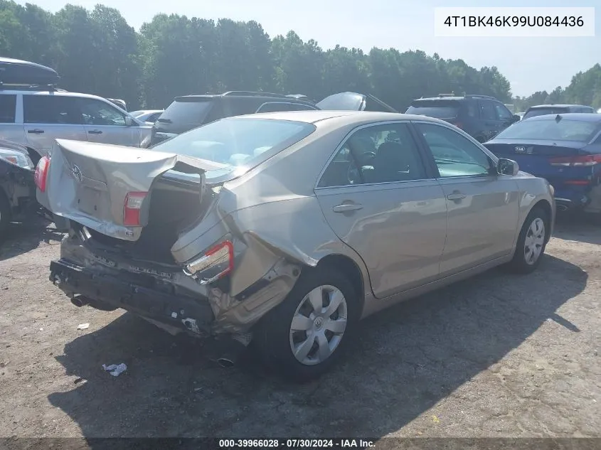 4T1BK46K99U084436 2009 Toyota Camry Le V6