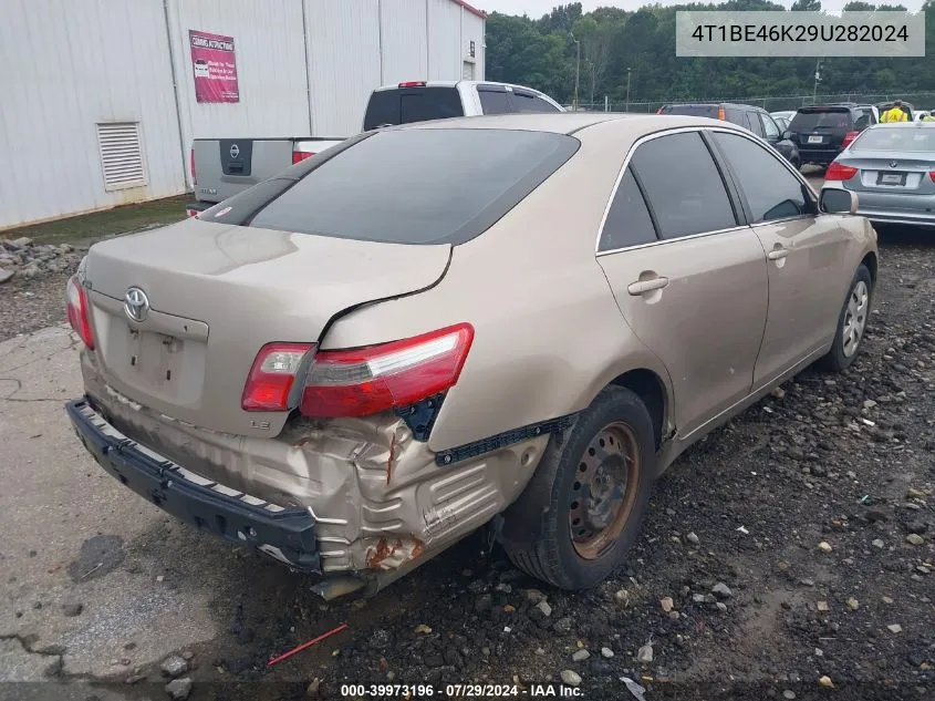 2009 Toyota Camry Le VIN: 4T1BE46K29U282024 Lot: 39973196