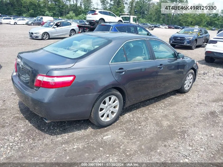 2009 Toyota Camry Xle VIN: 4T4BE46K49R129330 Lot: 39975961