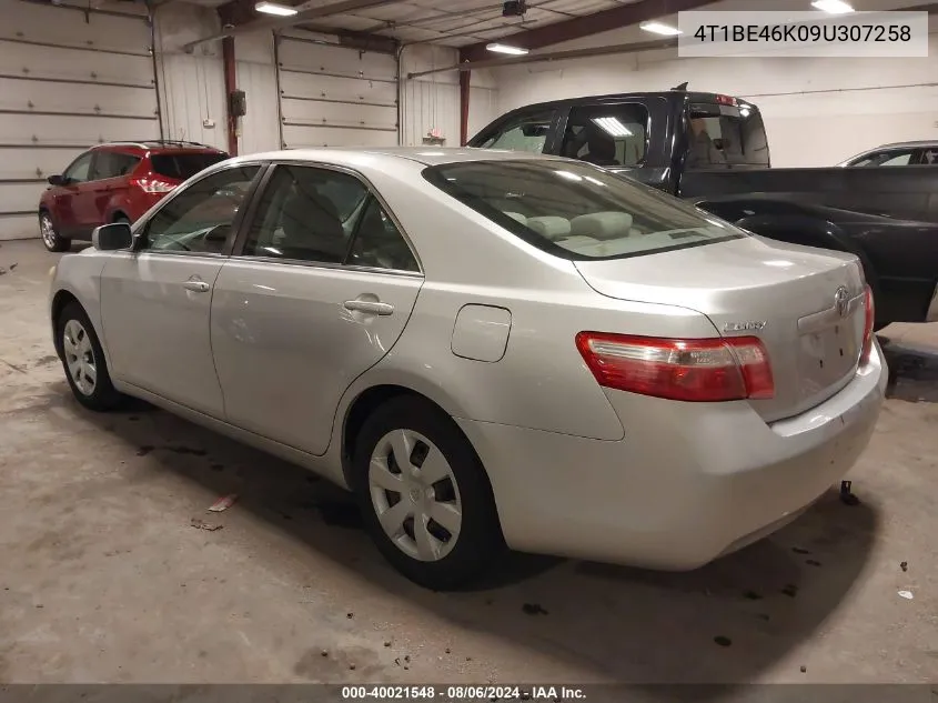 4T1BE46K09U307258 2009 Toyota Camry Le