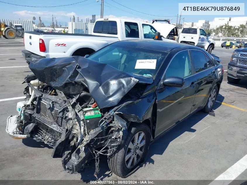 2009 Toyota Camry Xle VIN: 4T1BE46K79U876849 Lot: 40027563