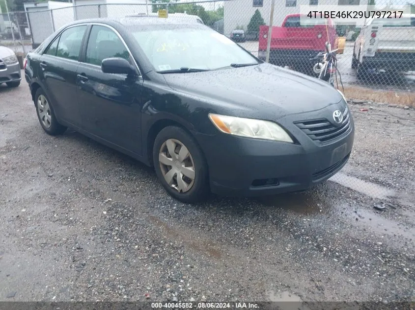 2009 Toyota Camry Le VIN: 4T1BE46K29U797217 Lot: 40045582