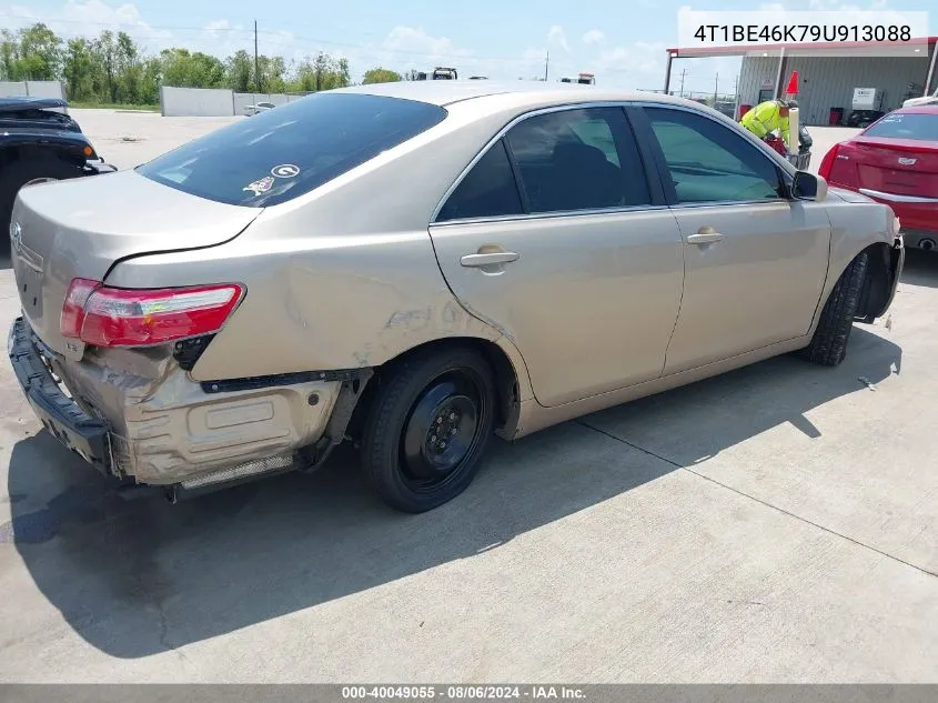 2009 Toyota Camry Le VIN: 4T1BE46K79U913088 Lot: 40049055