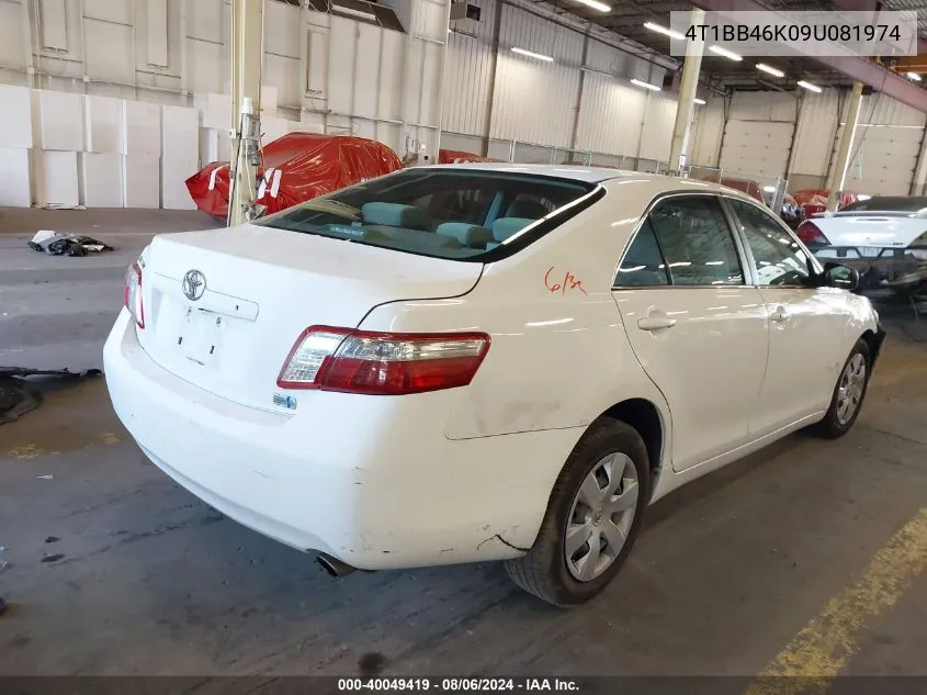 4T1BB46K09U081974 2009 Toyota Camry Hybrid