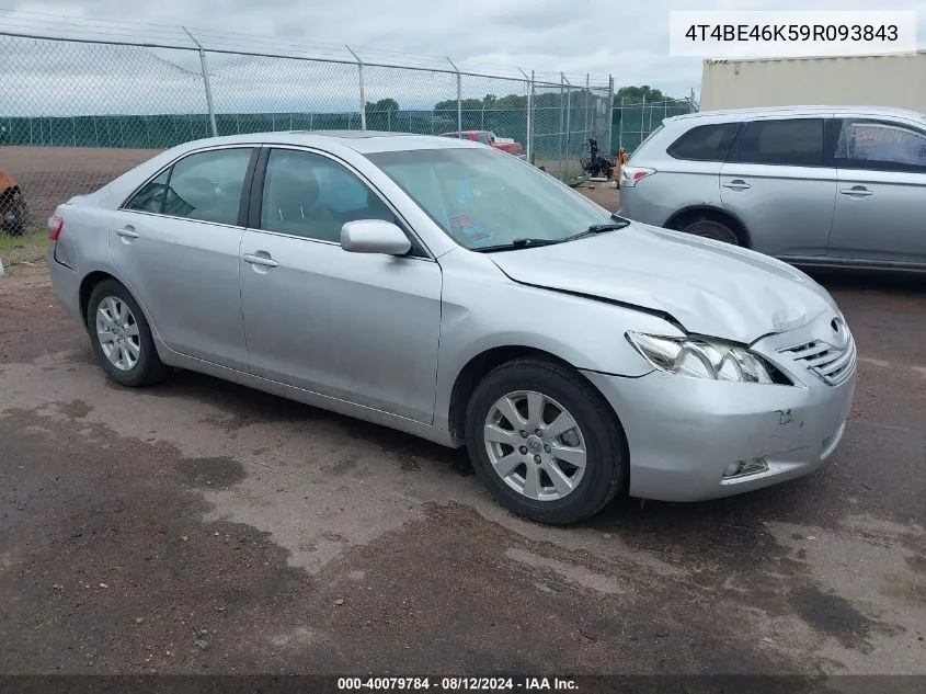 2009 Toyota Camry Xle VIN: 4T4BE46K59R093843 Lot: 40079784