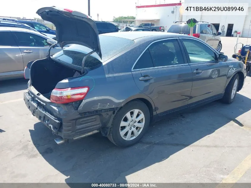 4T1BB46K29U089946 2009 Toyota Camry Hybrid