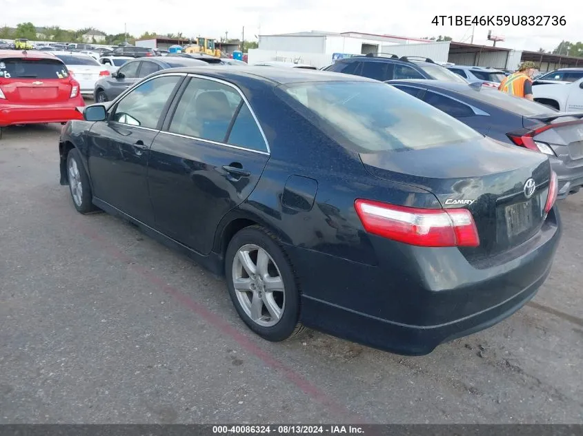 4T1BE46K59U832736 2009 Toyota Camry Se