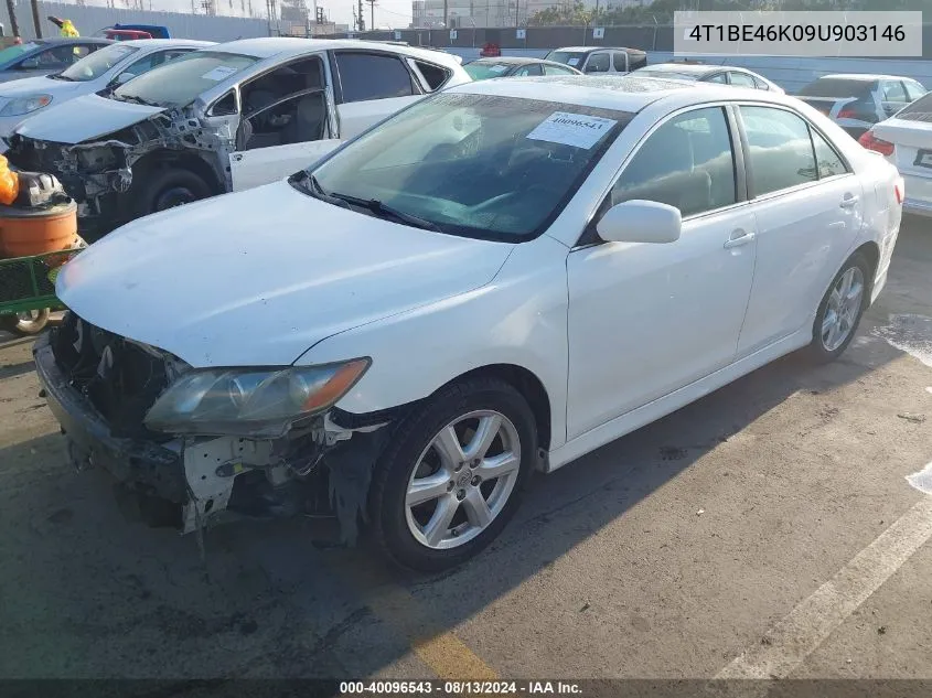 4T1BE46K09U903146 2009 Toyota Camry Se