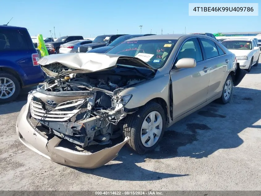 2009 Toyota Camry VIN: 4T1BE46K99U409786 Lot: 40114622