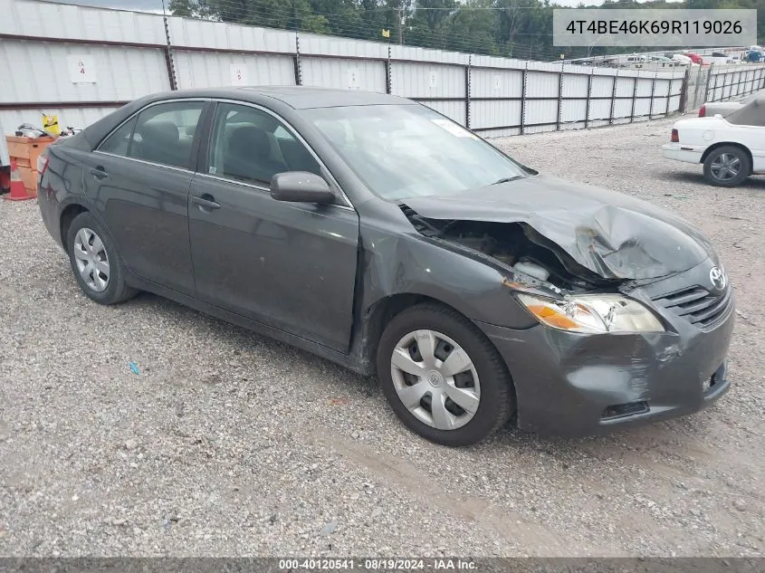 4T4BE46K69R119026 2009 Toyota Camry Le