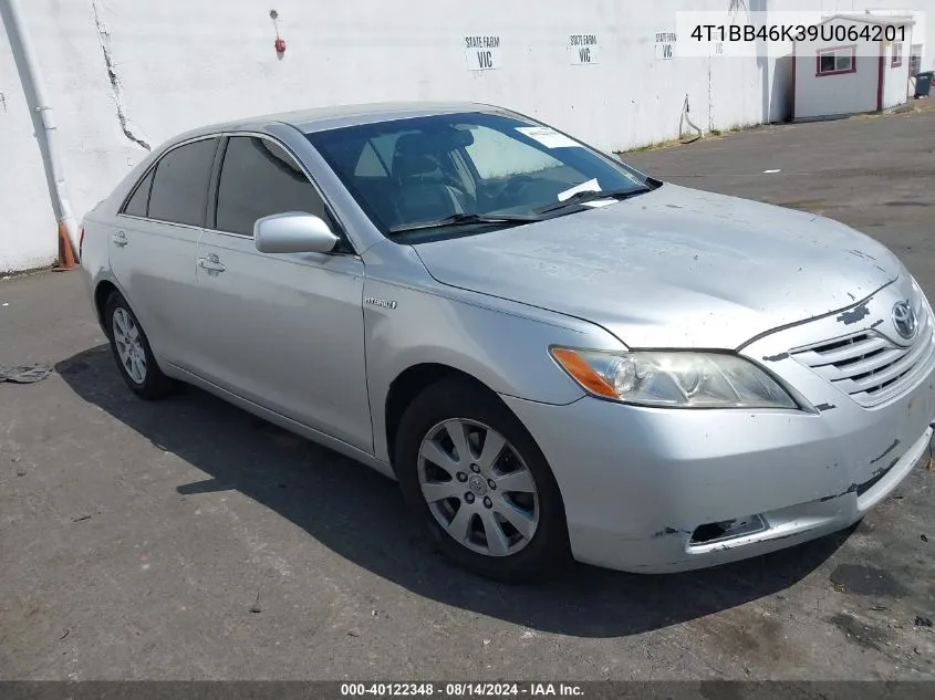 4T1BB46K39U064201 2009 Toyota Camry Hybrid