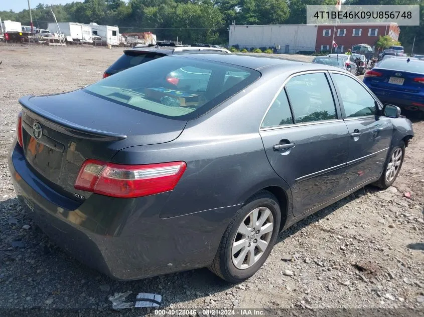 2009 Toyota Camry Se/Le/Xle VIN: 4T1BE46K09U856748 Lot: 40128046