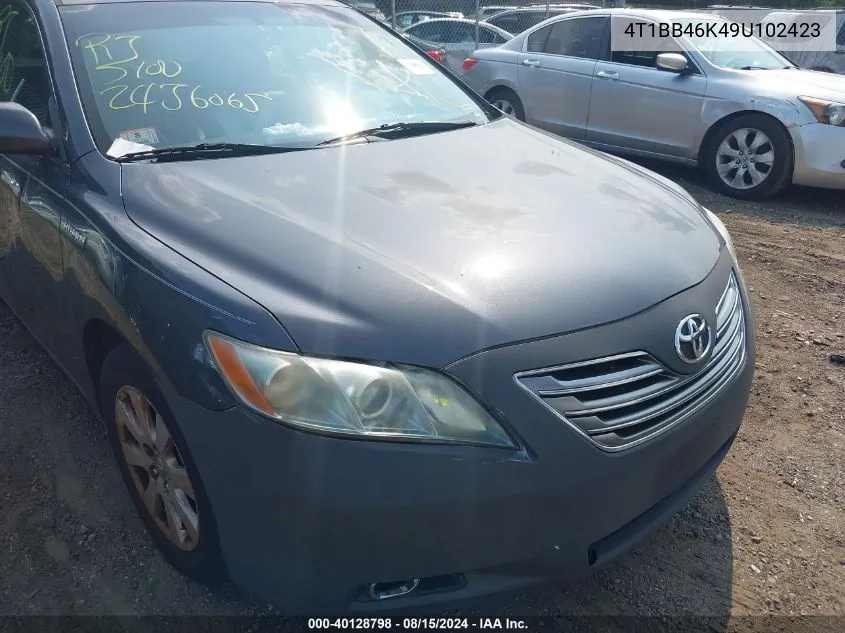 4T1BB46K49U102423 2009 Toyota Camry Hybrid