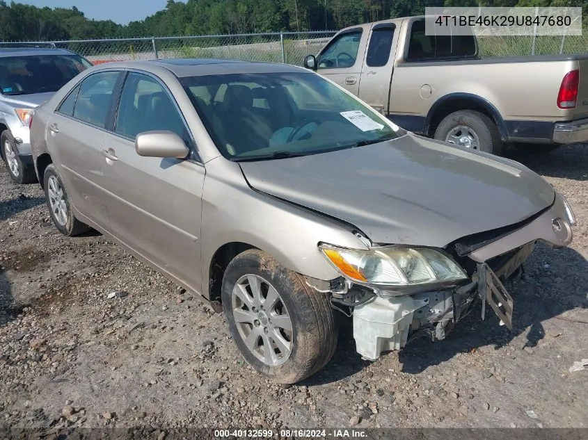 2009 Toyota Camry Xle VIN: 4T1BE46K29U847680 Lot: 40132599