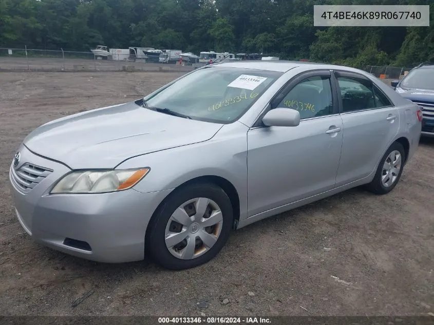 2009 Toyota Camry VIN: 4T4BE46K89R067740 Lot: 40133346