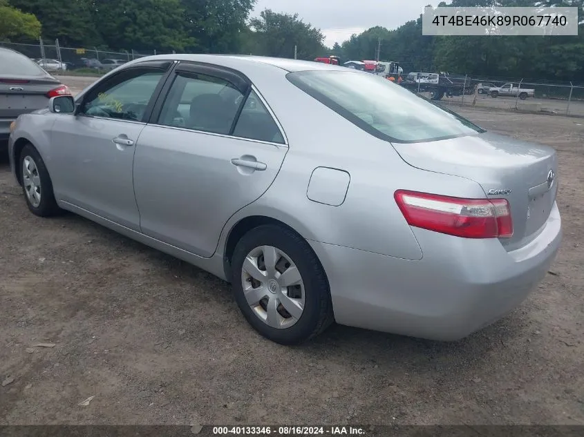 2009 Toyota Camry VIN: 4T4BE46K89R067740 Lot: 40133346