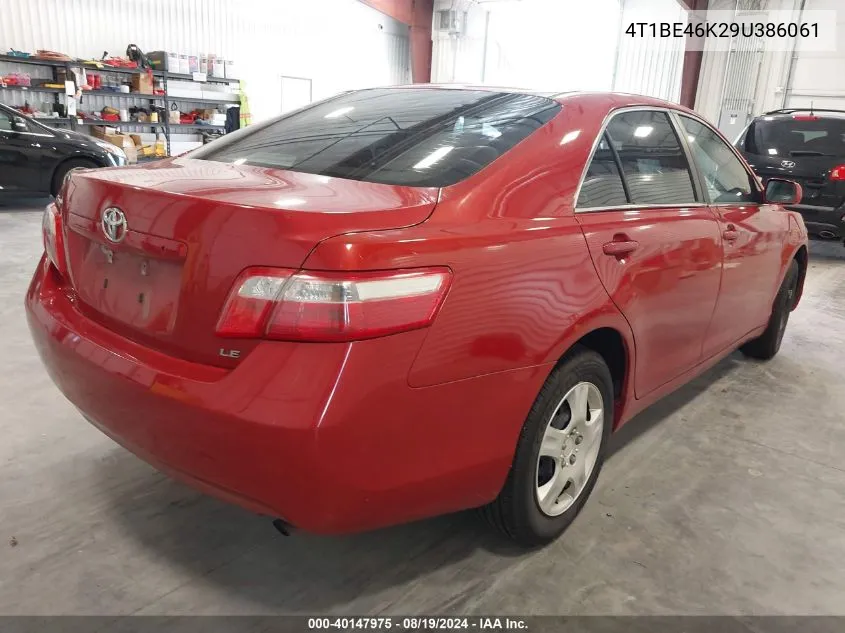 4T1BE46K29U386061 2009 Toyota Camry Le