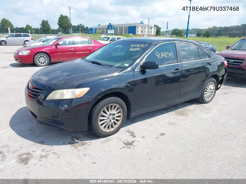 2009 Toyota Camry Le VIN: 4T1BE46K79U337468 Lot: 40148343