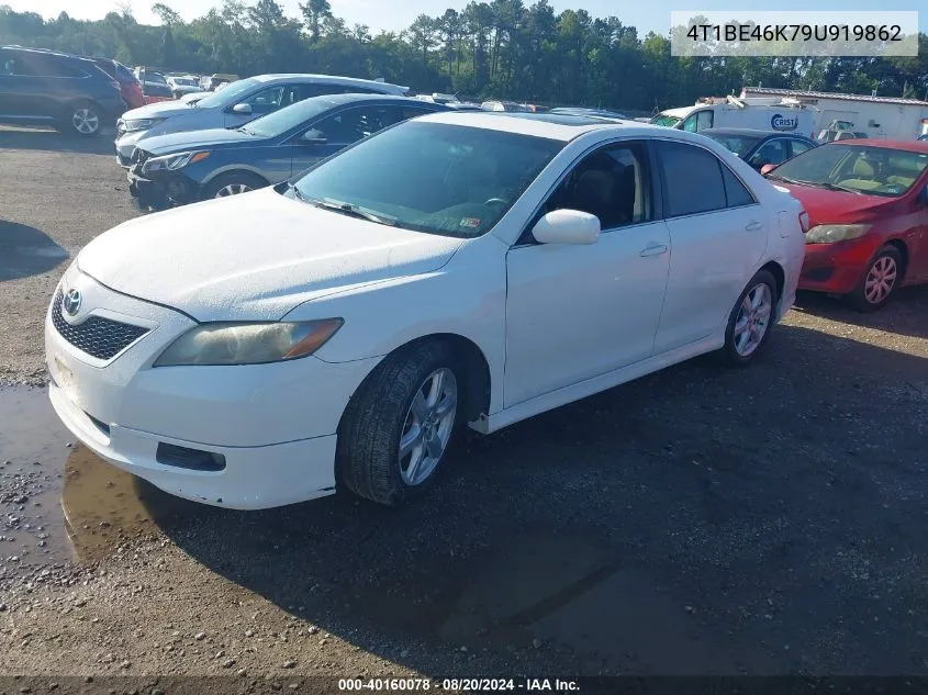 4T1BE46K79U919862 2009 Toyota Camry Se