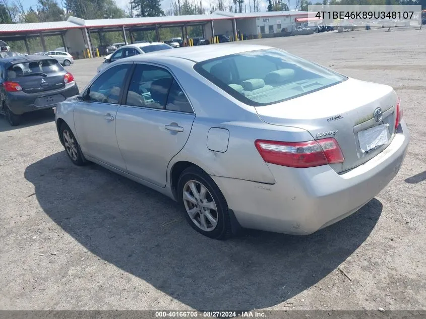 4T1BE46K89U348107 2009 Toyota Camry Le