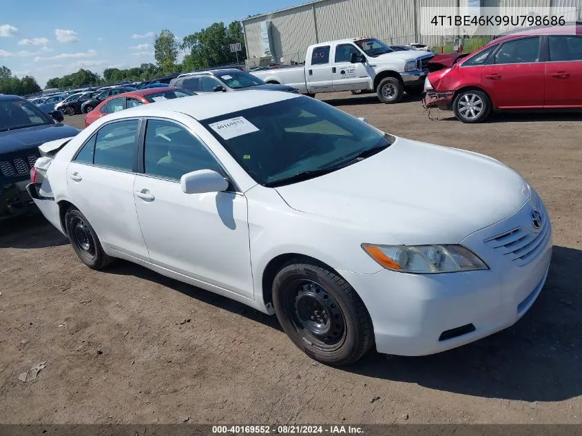 2009 Toyota Camry Le VIN: 4T1BE46K99U798686 Lot: 40169552