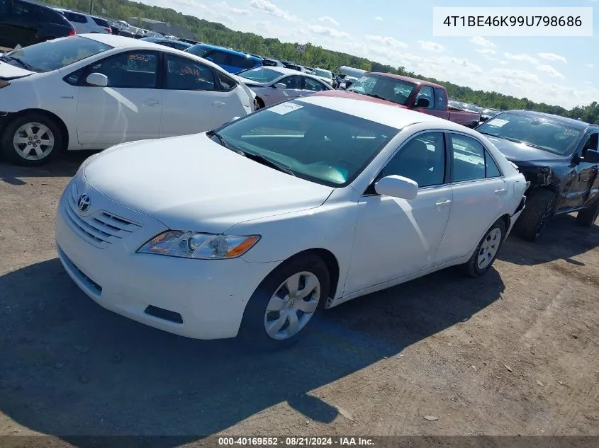 2009 Toyota Camry Le VIN: 4T1BE46K99U798686 Lot: 40169552