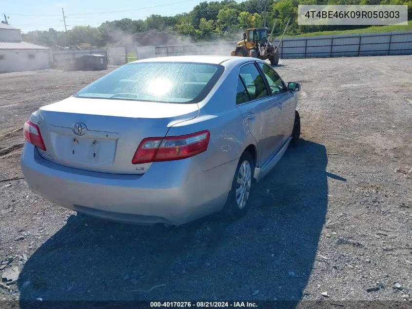 2009 Toyota Camry Le VIN: 4T4BE46K09R050303 Lot: 40170276