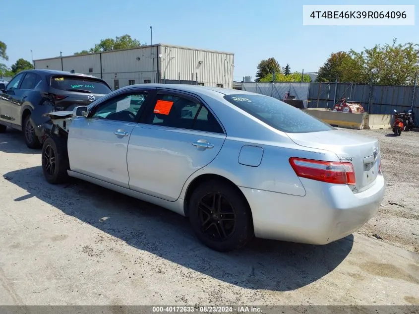 2009 Toyota Camry Xle VIN: 4T4BE46K39R064096 Lot: 40172633