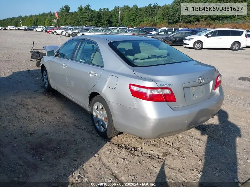 2009 Toyota Camry VIN: 4T1BE46K69U881637 Lot: 40185666