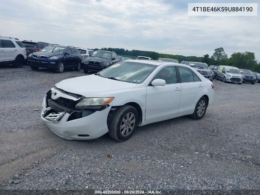 4T1BE46K59U884190 2009 Toyota Camry Xle