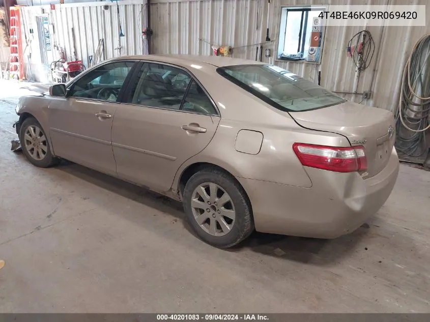 2009 Toyota Camry Xle VIN: 4T4BE46K09R069420 Lot: 40201083