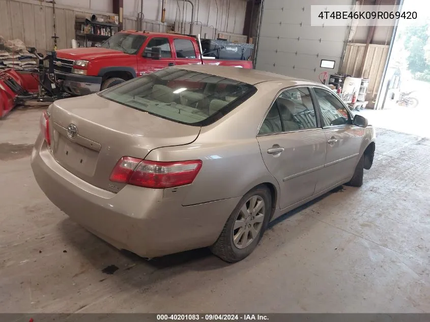 2009 Toyota Camry Xle VIN: 4T4BE46K09R069420 Lot: 40201083