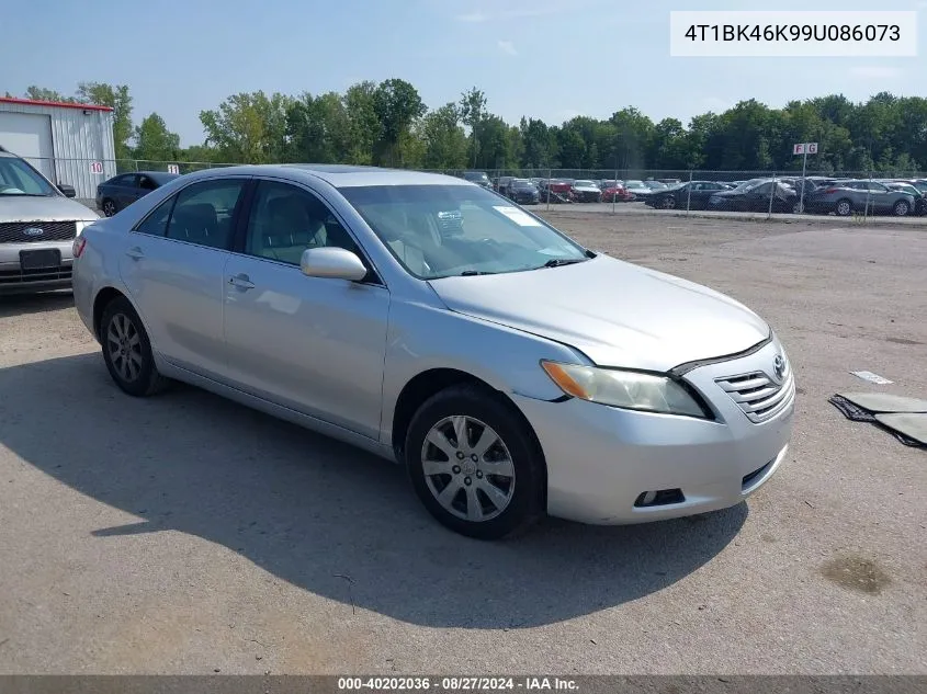 2009 Toyota Camry Xle V6 VIN: 4T1BK46K99U086073 Lot: 40202036