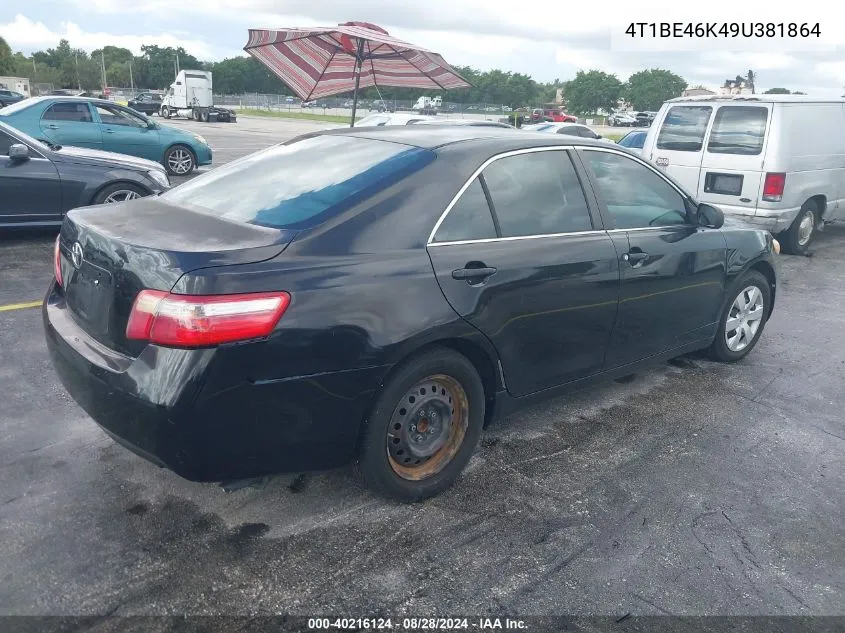 4T1BE46K49U381864 2009 Toyota Camry