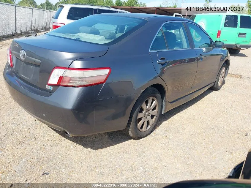 2009 Toyota Camry Hybrid VIN: 4T1BB46K39U070337 Lot: 40222916