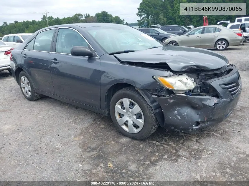 2009 Toyota Camry VIN: 4T1BE46K99U870065 Lot: 40229178