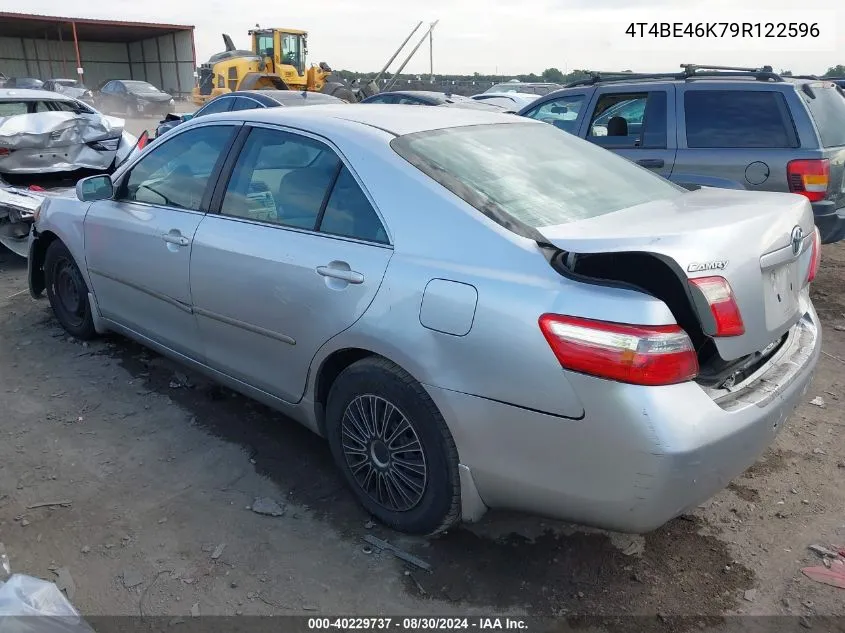 4T4BE46K79R122596 2009 Toyota Camry Le