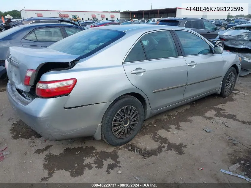 4T4BE46K79R122596 2009 Toyota Camry Le