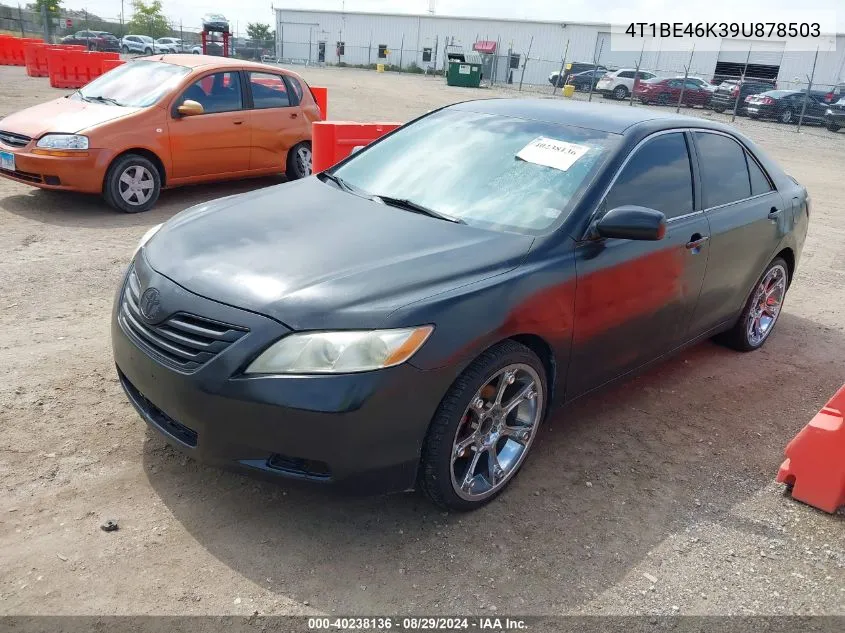 2009 Toyota Camry Le VIN: 4T1BE46K39U878503 Lot: 40238136