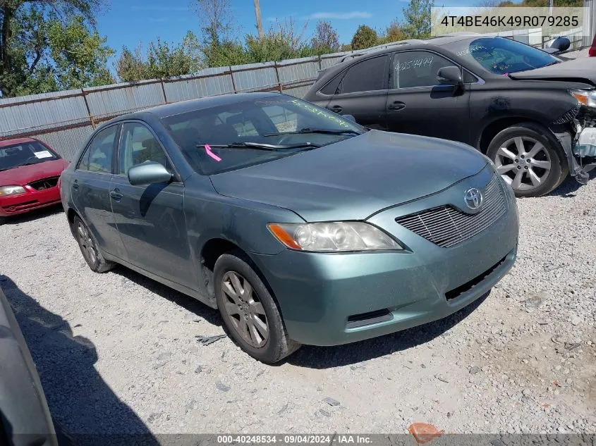 2009 Toyota Camry Se/Le/Xle VIN: 4T4BE46K49R079285 Lot: 40248534