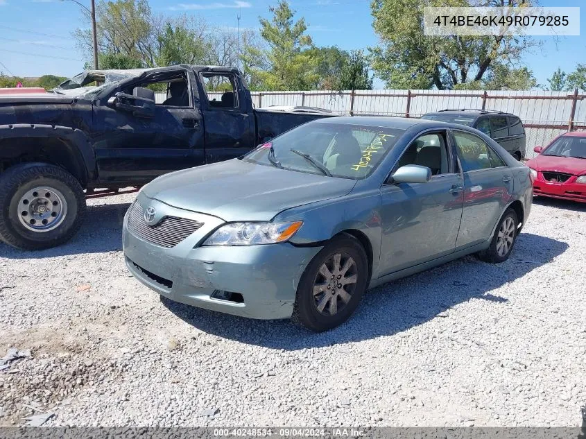 2009 Toyota Camry Se/Le/Xle VIN: 4T4BE46K49R079285 Lot: 40248534