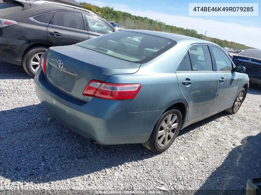 2009 Toyota Camry Se/Le/Xle VIN: 4T4BE46K49R079285 Lot: 40248534