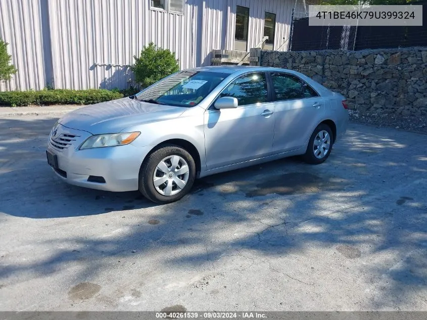 2009 Toyota Camry Le VIN: 4T1BE46K79U399324 Lot: 40261539