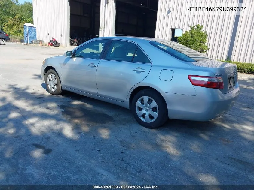 2009 Toyota Camry Le VIN: 4T1BE46K79U399324 Lot: 40261539