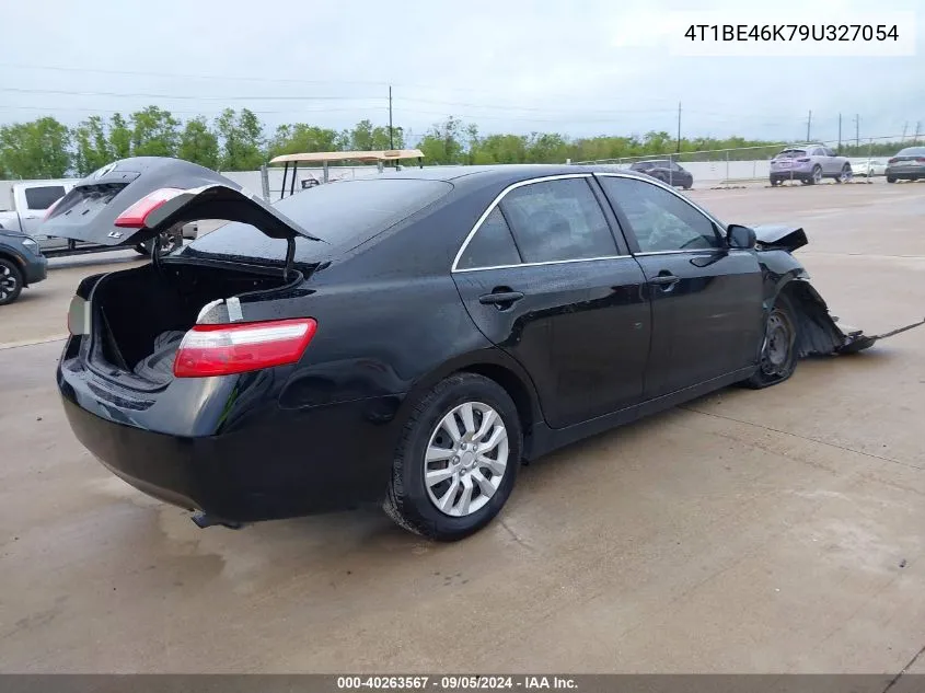 2009 Toyota Camry Se/Le/Xle VIN: 4T1BE46K79U327054 Lot: 40263567