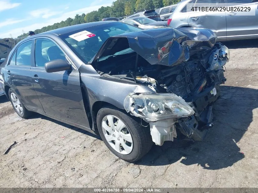 4T1BE46K29U826229 2009 Toyota Camry Le