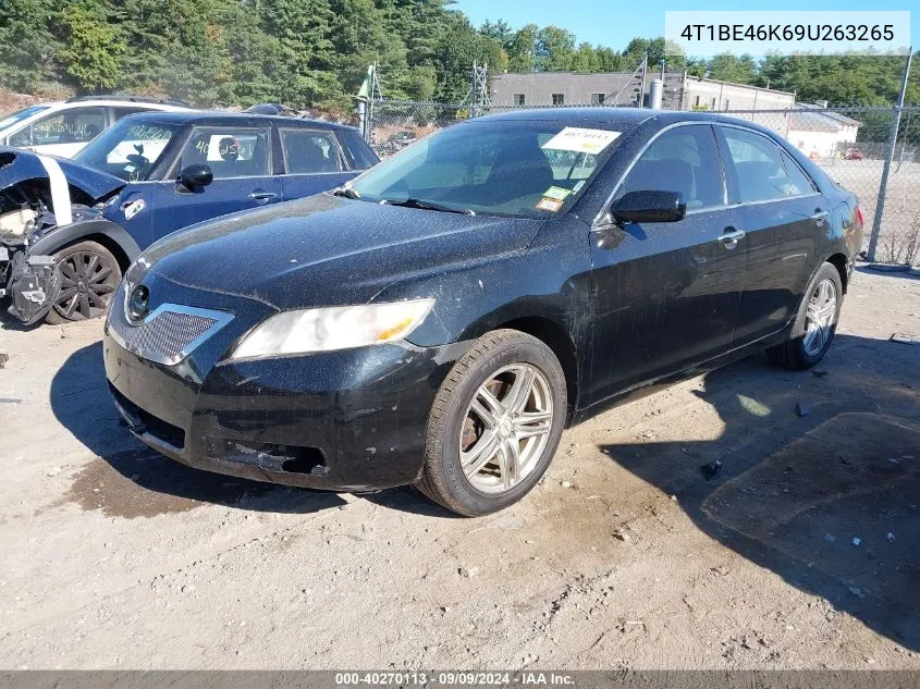 2009 Toyota Camry Le VIN: 4T1BE46K69U263265 Lot: 40270113