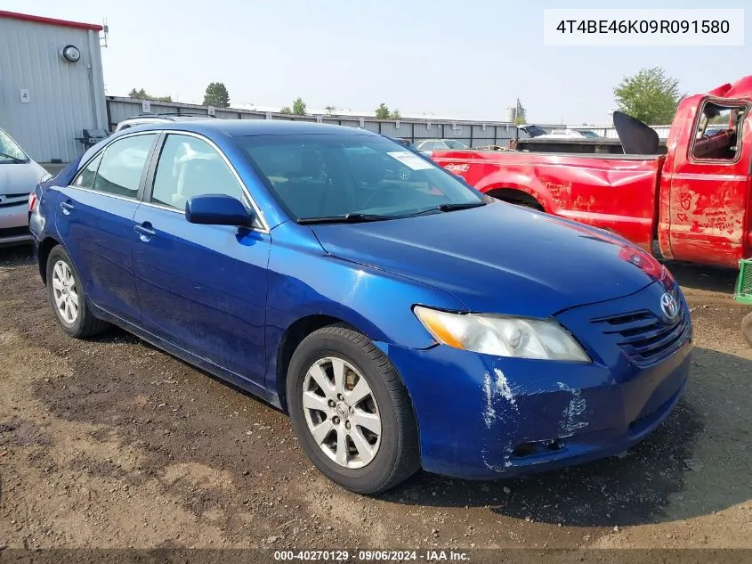 2009 Toyota Camry Le VIN: 4T4BE46K09R091580 Lot: 40270129