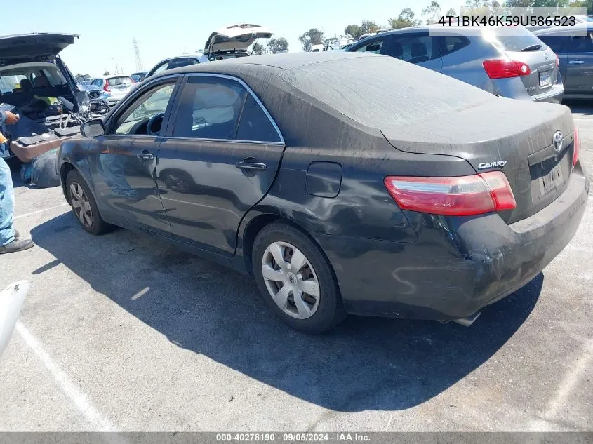 2009 Toyota Camry Le V6 VIN: 4T1BK46K59U586523 Lot: 40278190